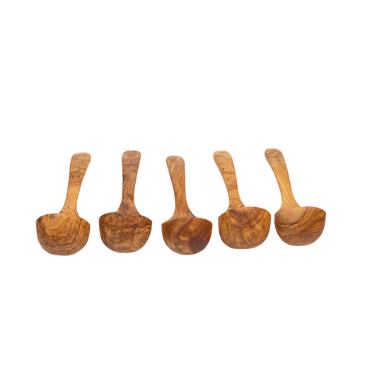 Heritage Olive Wood Soup Ladle Set