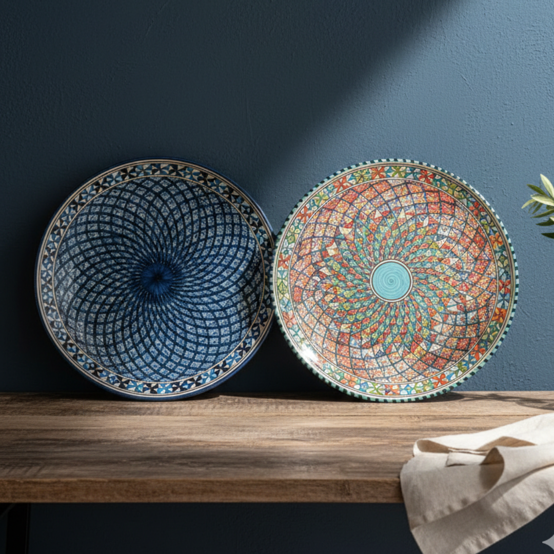 Mosaic Dinner Plates