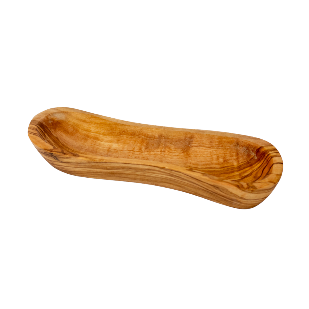 Heritage Olive Wood Boat Tray