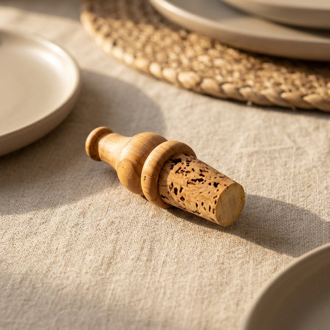 Heritage Olive Wood Wine Cork