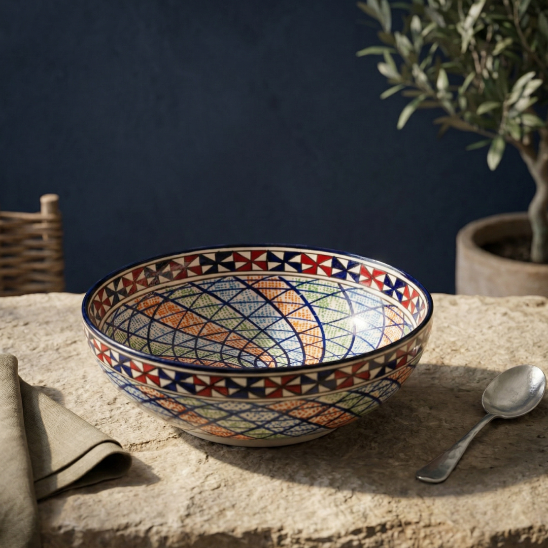 Mosaic Serving Bowl