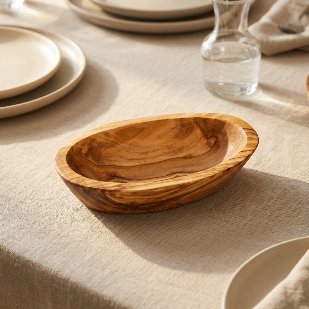 Heritage Oval Artisan Serving Bowl